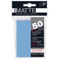 Ultra Pro Standard Card Sleeves Pro-Matte Light Blue Standard (50ct) Standard Size Card Sleeves